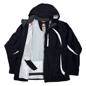 NIKE ACG FitStorm Black Waterproof Windbreaker Jacket Womens Medium